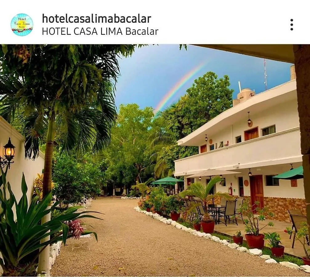 **  Hotel Casa Lima Bacalar Meksyk