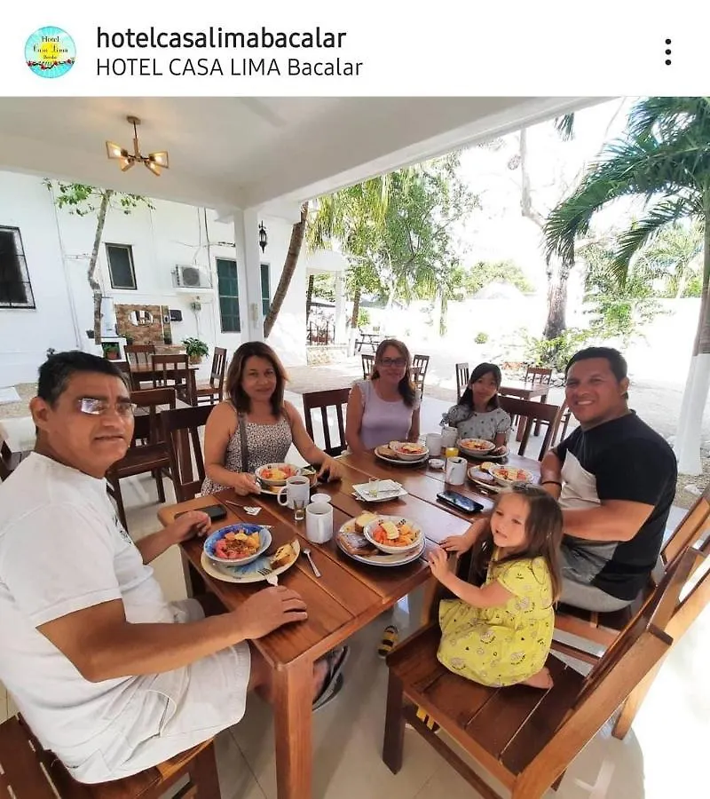 Hotel Casa Lima Bacalar Mexiko
