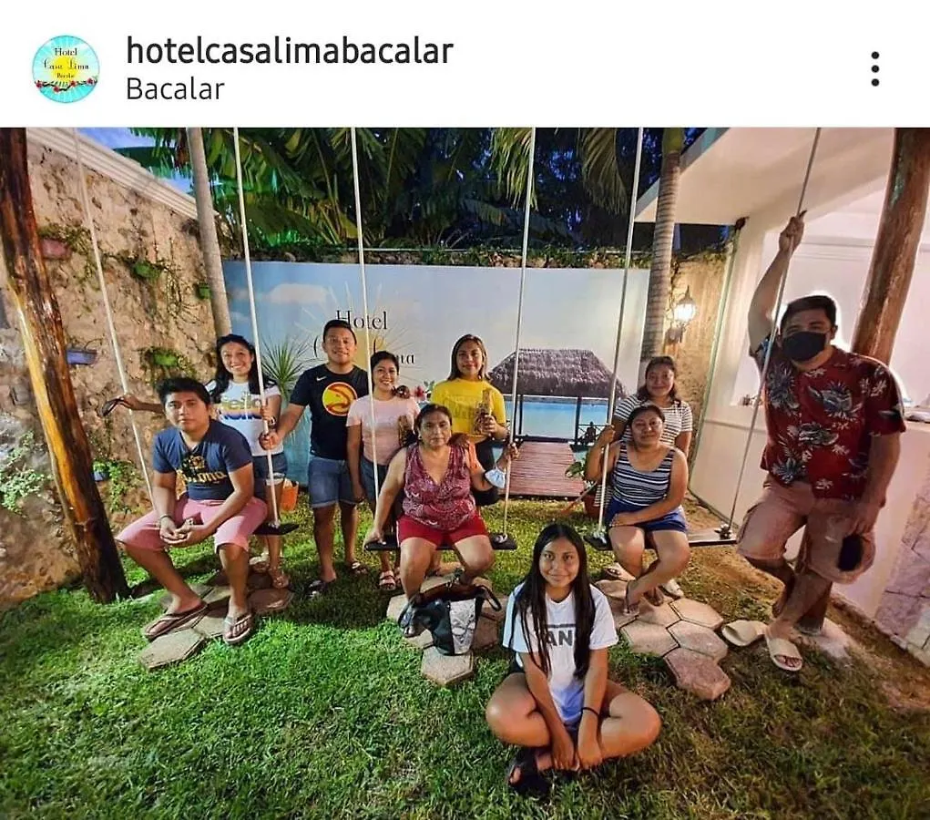 Hotel Casa Lima Bacalar Mexiko